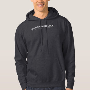 Mit Präzision arbeiten – Luxus Minimalist Streetwe Hoodie