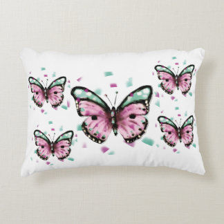 Mit Schmetterling druckt Kissen