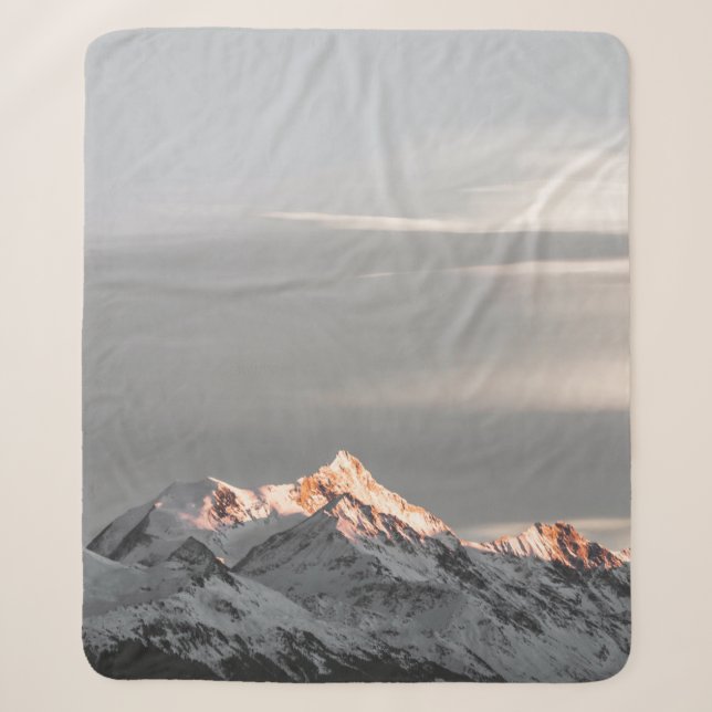 MIT SCHNEE BEDECKTE BERGE SHERPADECKE (Vorderseite)