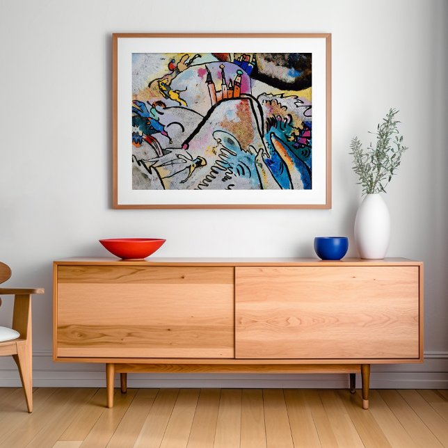 mit Sonne | Kandinsky Poster (Von Creator hochgeladen)