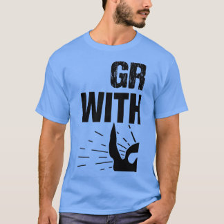 Mit Sorgfalt angebauter Bart mit Stolz T-Shirt