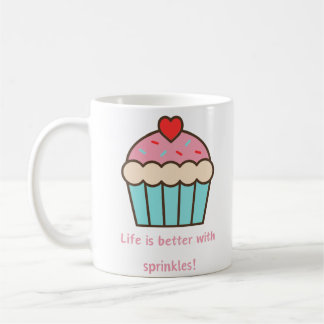 Mit Sprinklen ist das Leben besser Kaffeetasse