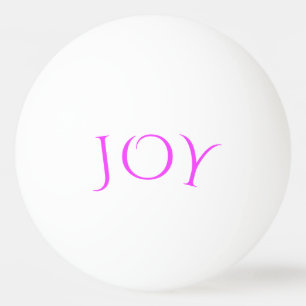 Mit Text Joy Ping Pong Ball - Anpassbar Tischtennisball