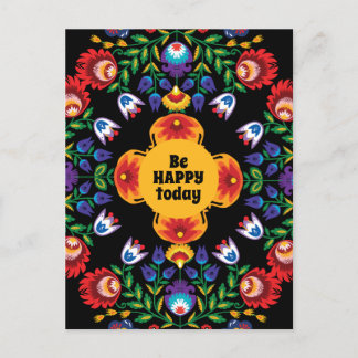 Mit Text Phantastisch poliert Folk Wycin Postkarte