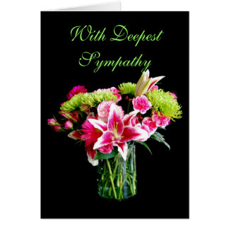 Mit tiefstem Mitgefühl, Stargazer Lily Bouquet