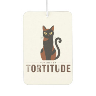 Mit Tortitude betriebene lustige Katzen-Luftverbes Autolufterfrischer