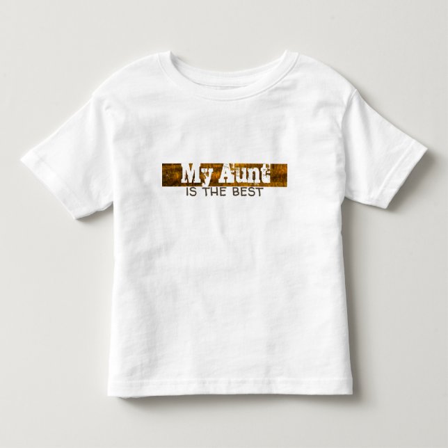 mit Typografie Kleinkind T-shirt (Vorderseite)
