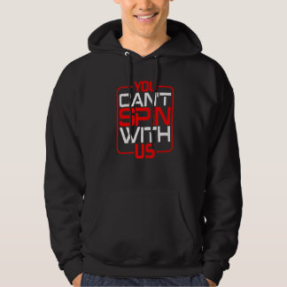 Mit uns kannst du nicht tanzen hoodie