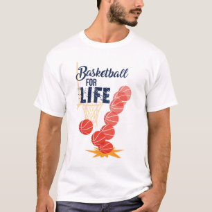 Mit unserem Basketball für das Leben Ihre Leidensc T-Shirt