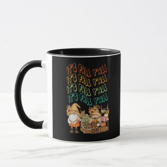 Mit unserem "It's Fall Y'all"-Design werden wir wi Tasse (Links)