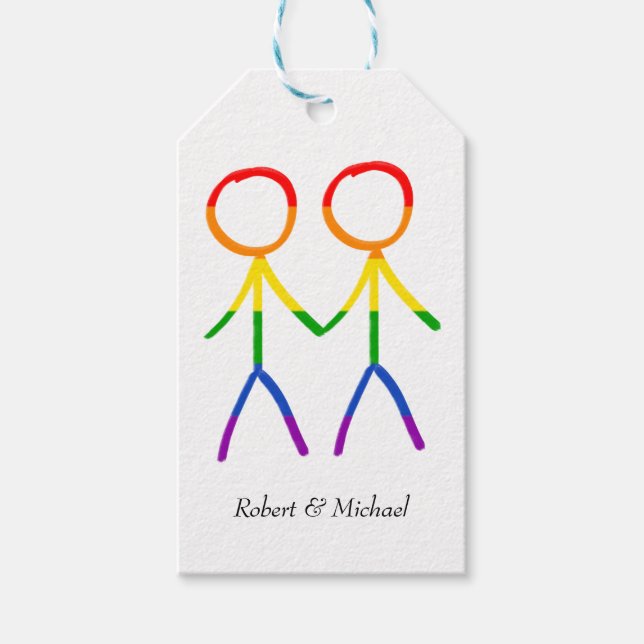 Mit unserer Dankbarkeit Geschenkanhänger (Vorderseite)