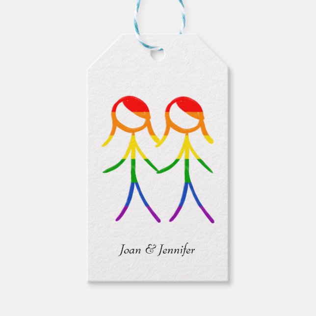 Mit unserer Dankbarkeit Geschenkanhänger (Vorderseite)