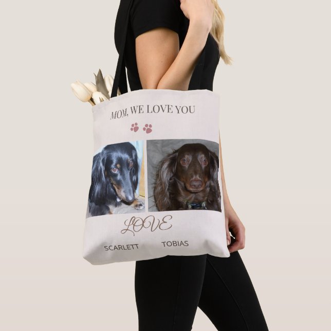 Mit unserer Liebe getragen, Mama Tasche (Von Nahem)