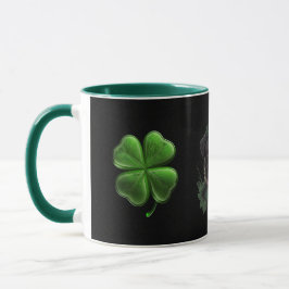 "Mit unserer St. Patrick's Mops Tasse das Glück sc