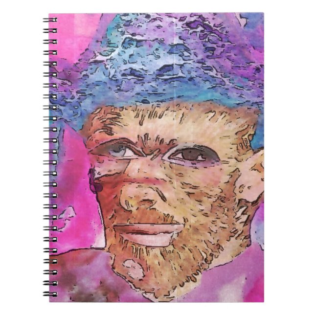 Mit Van Gogh spielen Notizblock (Vorderseite)