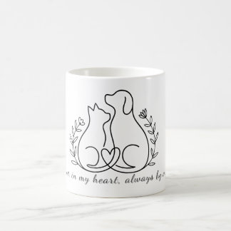 Mit vier Freunden ist das Leben besser - mit indiv Kaffeetasse