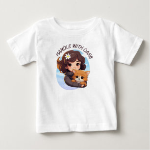 Mit Vorsicht umgehen Baby T-shirt