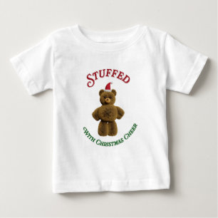 Mit Weihnachtsstimmung gefüllt Baby T-shirt