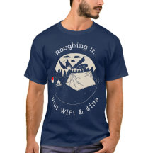 Mit WiFi & Wine T - Shirt