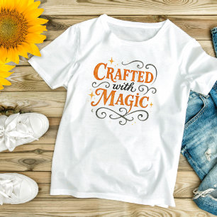 Mit Zauber Halloween Hexenduft gefertigt T-Shirt