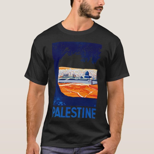 Mit Zazzle Black zum kostenlosen Versand übersprin T-Shirt (Vorderseite)