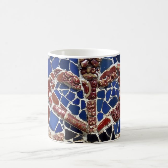 Mit Ziegeln gedeckte Kaffeetasse (Mittel)