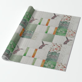 Mit Ziegeln gedeckte Muster Humphreys Noproblem Geschenkpapier