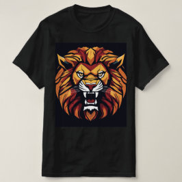 "Mit Zuversicht schweben: Der kühne Löwendruck T - T-Shirt