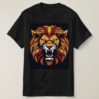 "Mit Zuversicht schweben: Der kühne Löwendruck T - T-Shirt