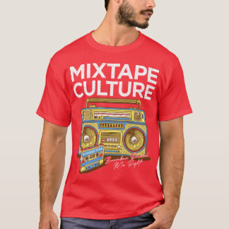Mitape Kultur Retro Boombo Musik Vibe Design Fami T-Shirt