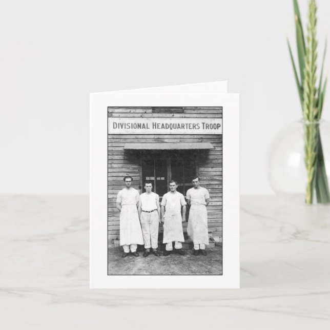 Mitarbeitende, glücklich zum Geburtstag von uns al Karte (Vorderseite)