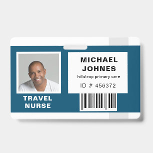 Mitarbeiter-Barcode-Photo-Name-Tag Ausweis
