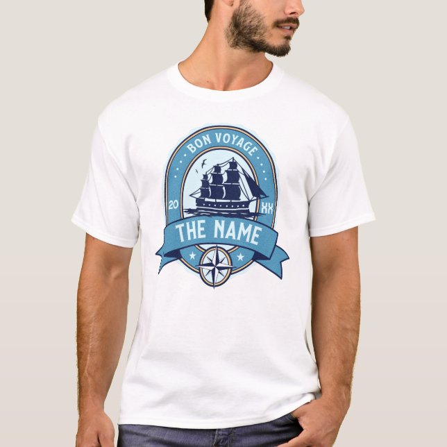 Mitarbeiter danken Ihnen Bon Voyage Farewell T-Shirt (Vorderseite)