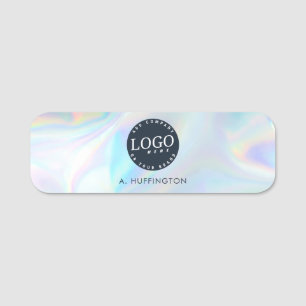 Mitarbeiter der Firma Holographic Company hinzufüg Namensschild