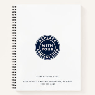 Mitarbeiter der Werbefirma Notizbuch