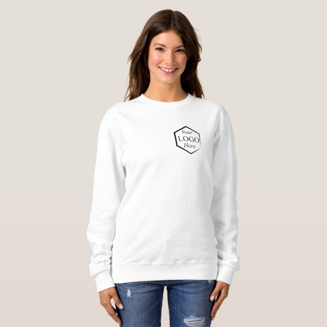 Mitarbeiter der White Business Mitarbeiter Company Sweatshirt (Vorne ganz)