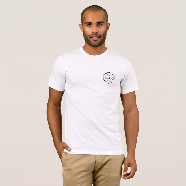 Mitarbeiter der White Business Mitarbeiter Company T-Shirt (Vorne ganz)