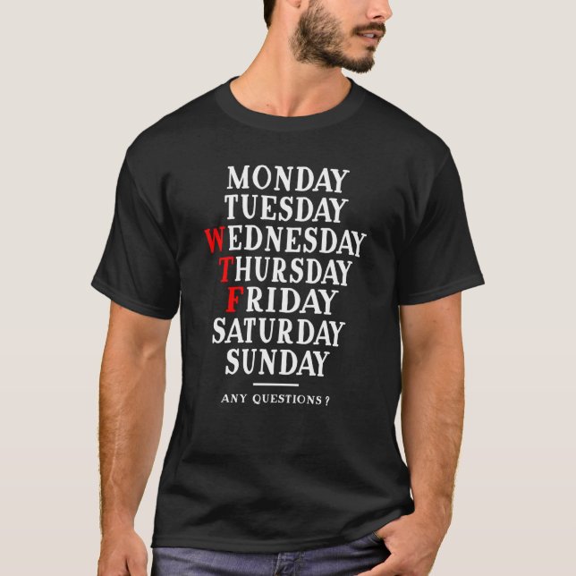 Mitarbeiter der Woche Wertschätzung für jeden Ansp T-Shirt (Vorderseite)