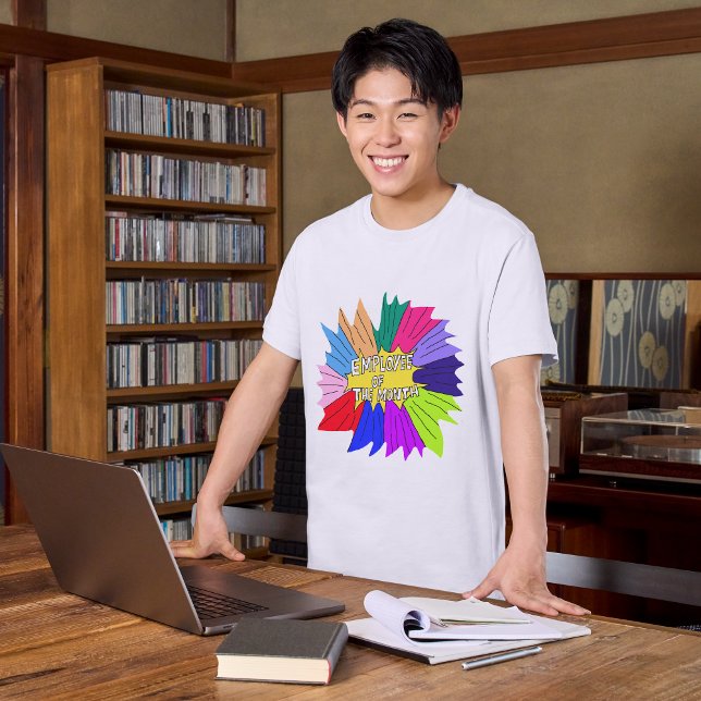 Mitarbeiter des Monats Arbeitnehmer Superstar best T-Shirt (Von Creator hochgeladen)