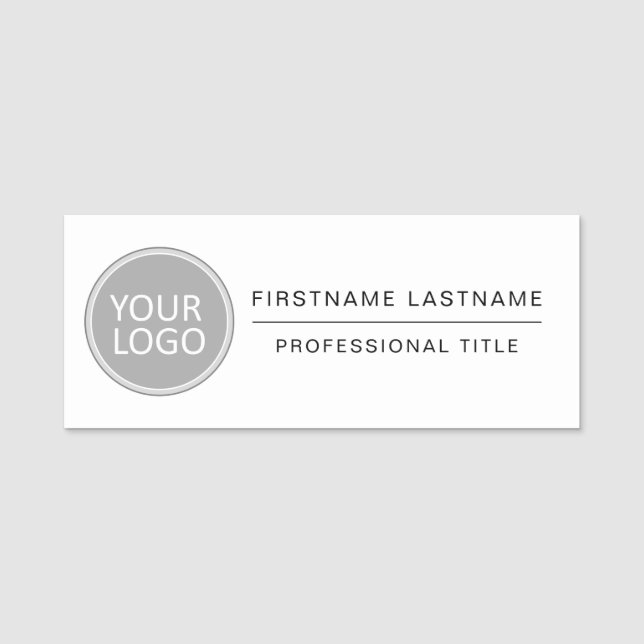 Mitarbeiter des Unternehmens für Ihr Firmenlogo Namensschild (Vorderseite)