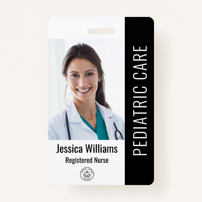 Mitarbeiter-Foto-ID mit benutzerdefinierten Daten Ausweis (Vorderseite)