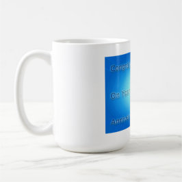 Mitarbeiter glückliche Anniversary Shooting Stars Kaffeetasse