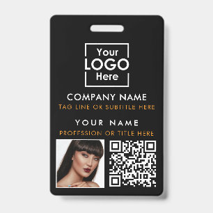 Mitarbeiter-ID-Foto-QR-Code-Druck von benutzerdefi Ausweis