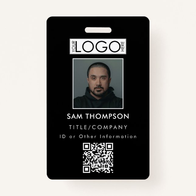 Mitarbeiter-ID Foto Unternehmen Sicherheit Abzeich Ausweis (Vorderseite)
