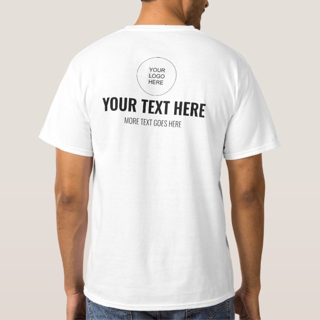 Mitarbeiter Teammitglied Mens Moderne Angepasste T-Shirt (Rückseite)
