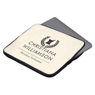 Mitarbeiter von Pharmazie Pharmacy Tech Laptopschutzhülle