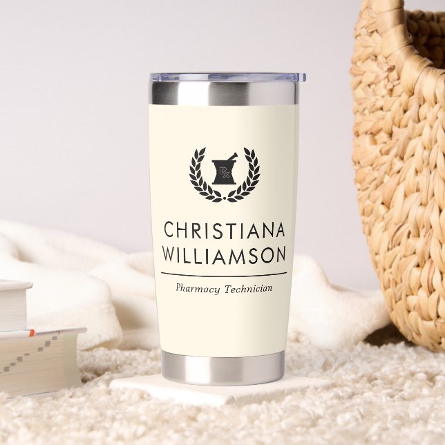 Mitarbeiter von Pharmazie Pharmacy Tech Thermobecher (Wohnzimmer)