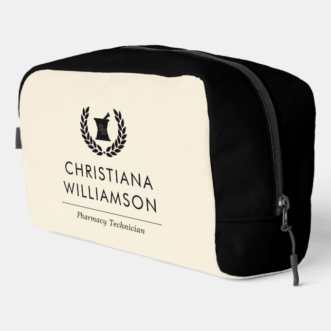Mitarbeiter von Pharmazie Pharmacy Tech Waschbeutel (Rechte Ecke)
