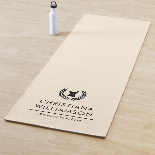 Mitarbeiter von Pharmazie Pharmacy Tech Yogamatte (Beispiel)