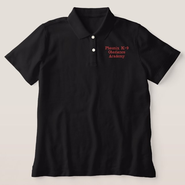 Mitarbeiterbesticktes Shirt (Design Vorderseite)